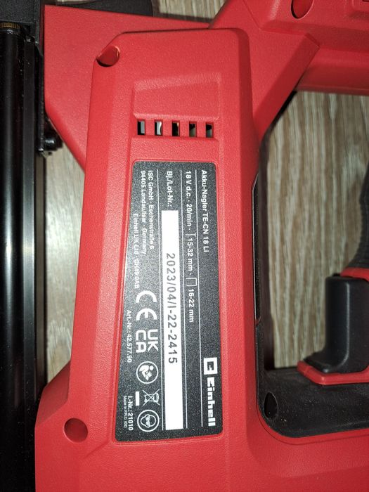 Gwoździarka einhell TE-CN 18 Li- Solo