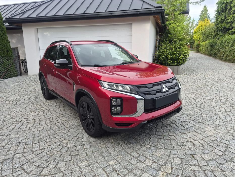 Mitsubishi ASX 1 właściciel, Serwis ASO, Bezwypadkowy, Automat, Black Edition, LED