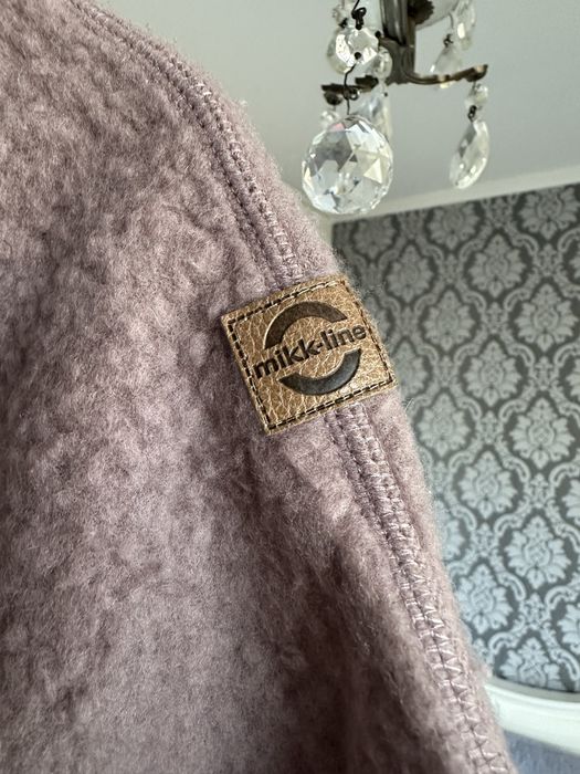 Wełniany kombinezon merino puchacz 56 62 68 cm Mikk Line