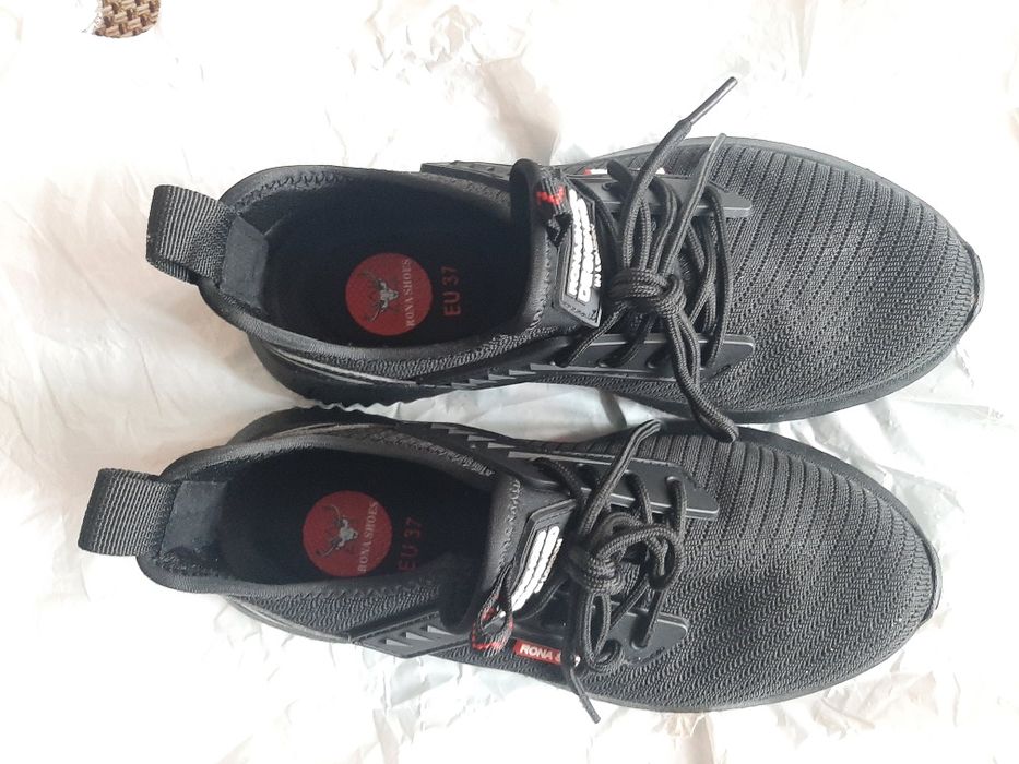 Защитная Пара Кросовок Rona Shoes mod. Zeta Black 37 р.