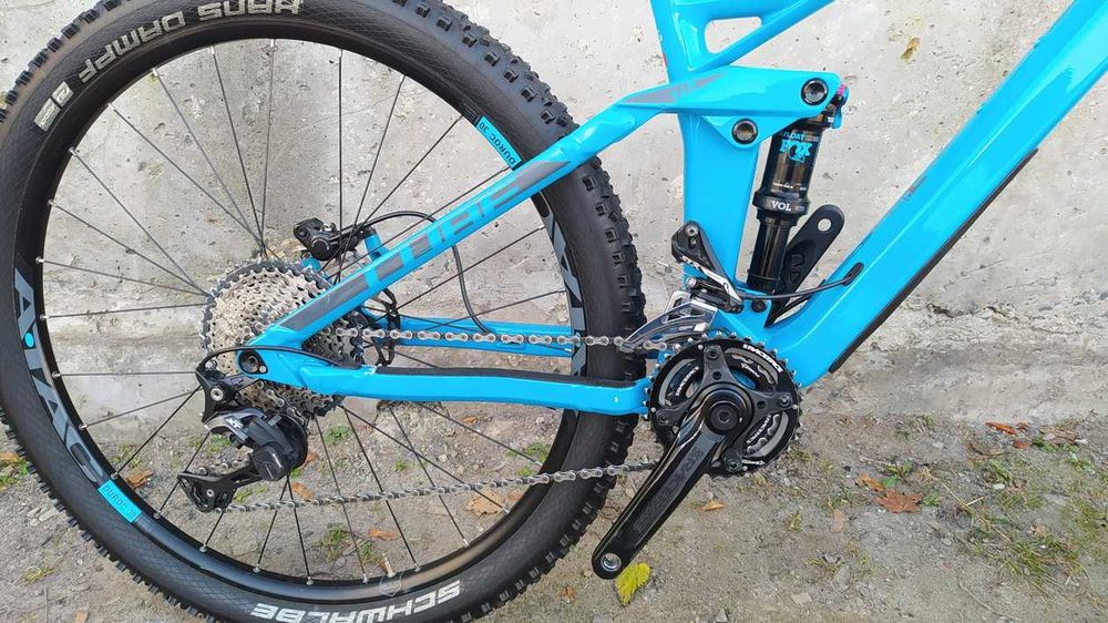 Cube Stereo 140 HPC Race  (2019р) carbon, Fox, XT