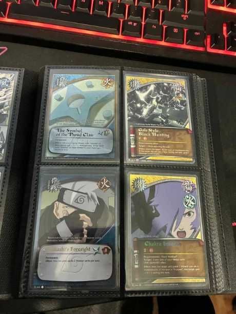 Lote Cartas Naruto ccg