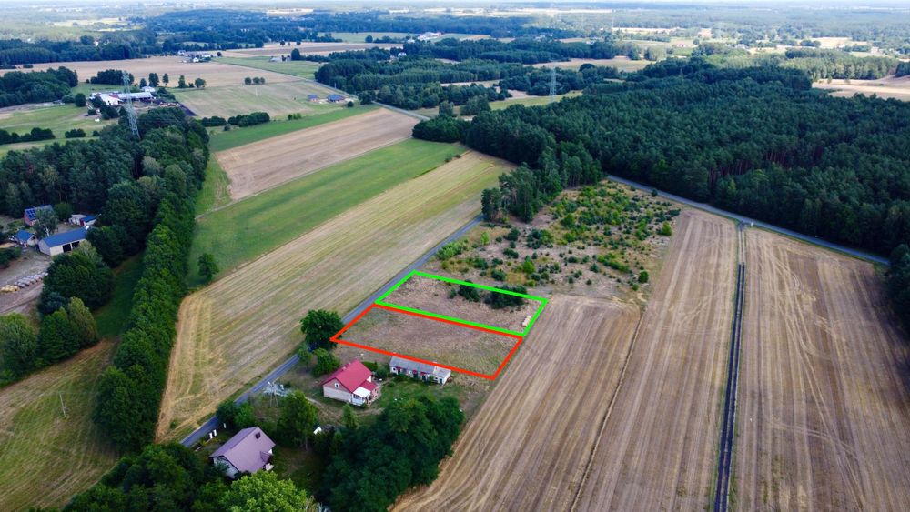 49 zł m2 Działka budowlana 1550 m² Las Rzeka - Widok 2