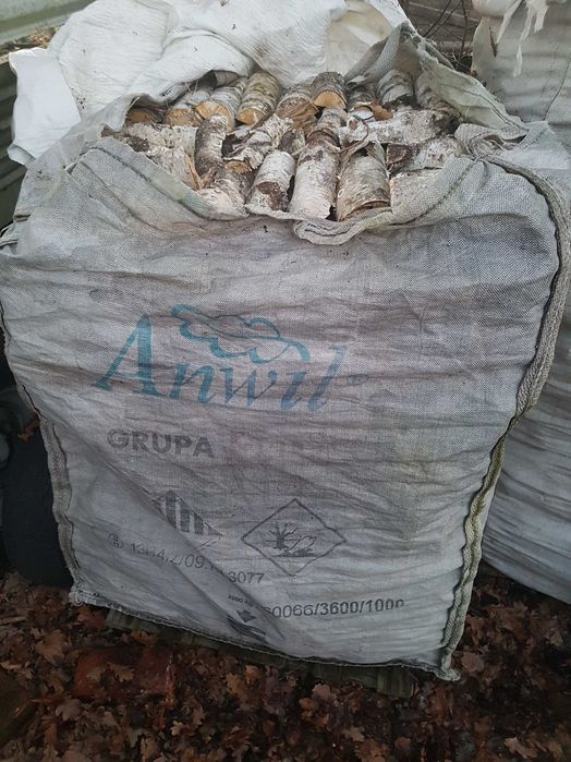 Opał suchy Brzoza