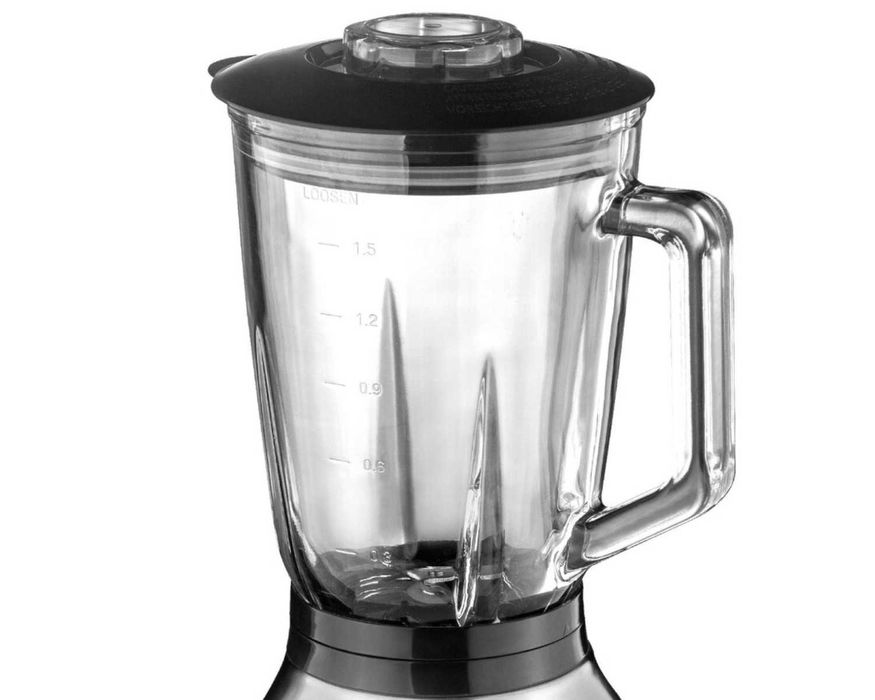 MOCNY Blender Kielichowy 1000W Kielich SZKLANY Do Zup Koktajli NOWY