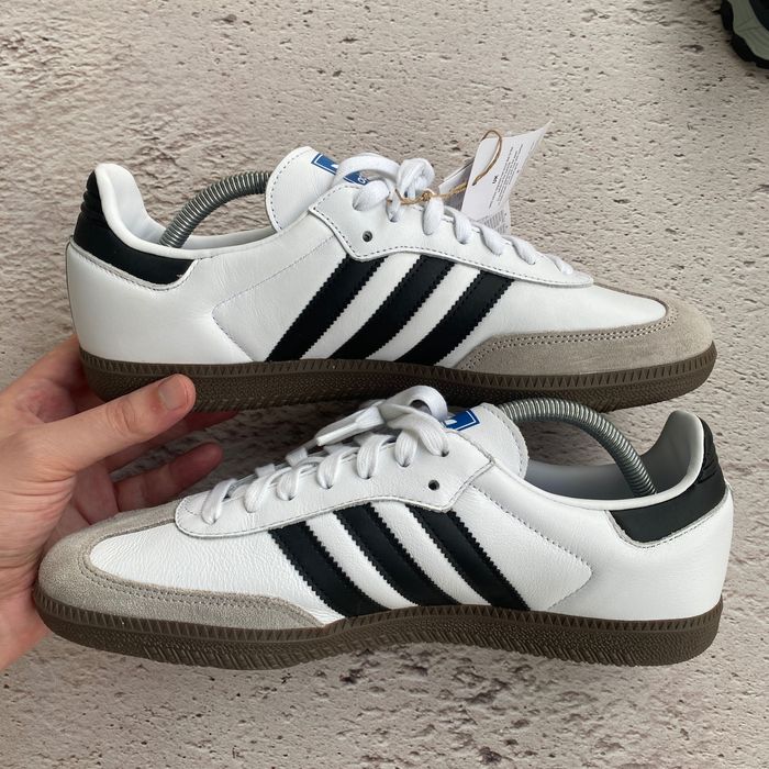 43 44 b75806 оригінал нові чоловічі кеди adidas casual samba og classic