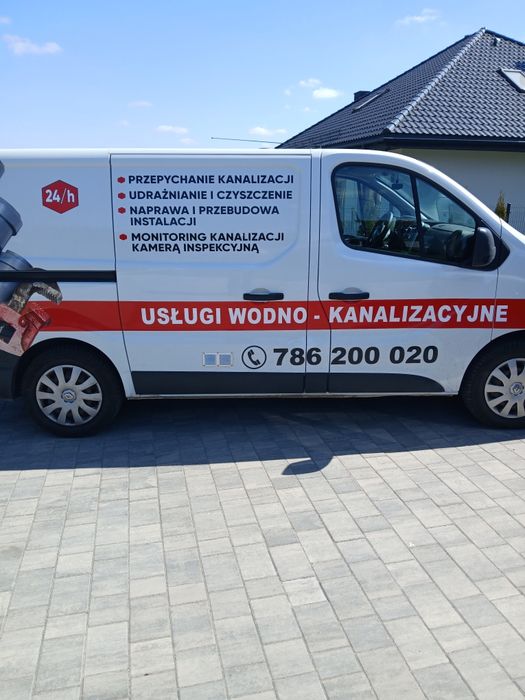 Przepychanie kanalizacji Udrażnianie rur 24/7