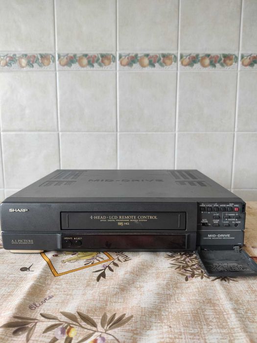 Sharp VHS Cassette Player and Recorder VC-A63 SM (GY)64170813771393121