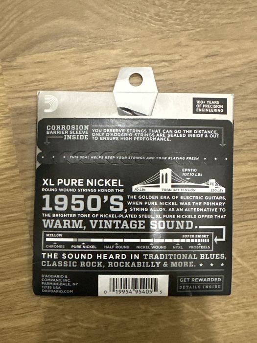 Cordas guitarra eletrica  D’Addario 10|45