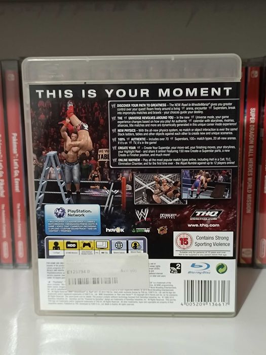 Ps3 Jogos WWE Smackdown Vs Raw 2010 e 2011
