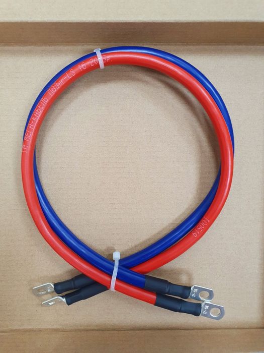 Кабелі для з'єднання АКБ та інвертора