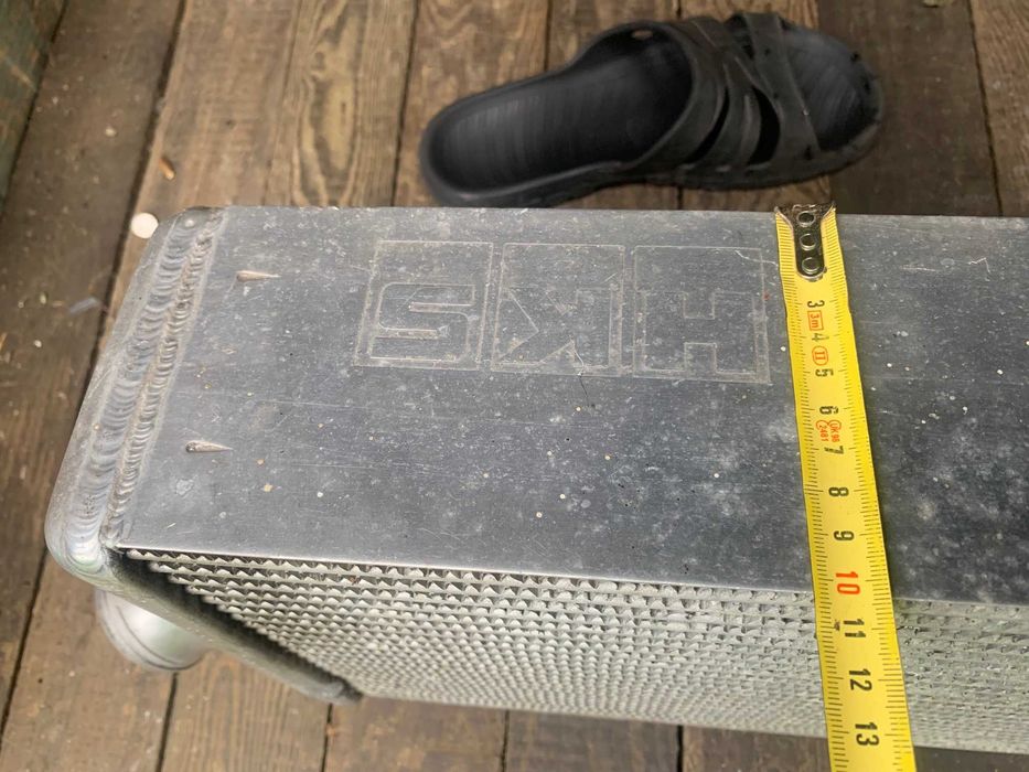 jdm intercooler HKS 100mm Mitsubishi lancer evolution evo 7 8 9 supra