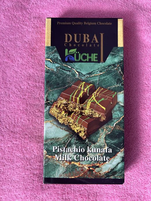 Dubajska czekolada z Pistacją