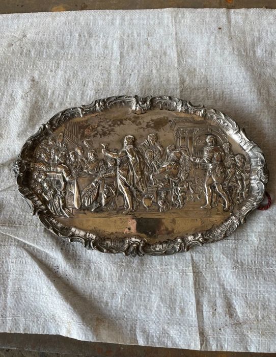 Підноси бронзові антикварні