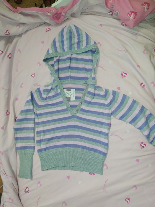 sweterek bluza dla dziewczynki 122