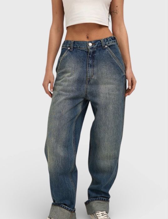 джинси жіночі, беггі, baggy, y2k