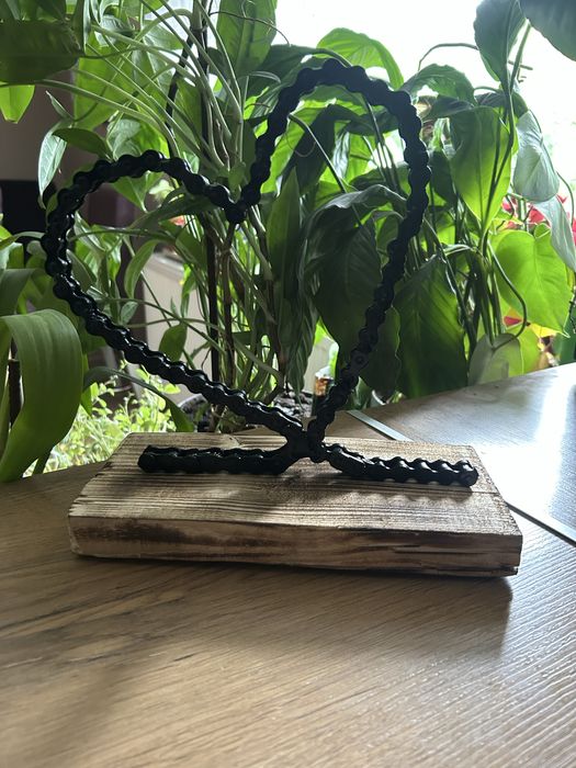 Serce z łańcucha motocyklowego