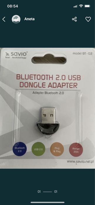 Adapter 2.0 adapter usb