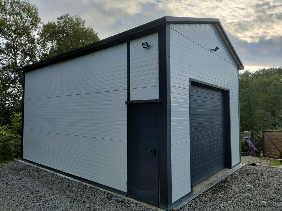 Garaż stalowy , pomieszczenie gospodarcze, wiaty , pergole, domki