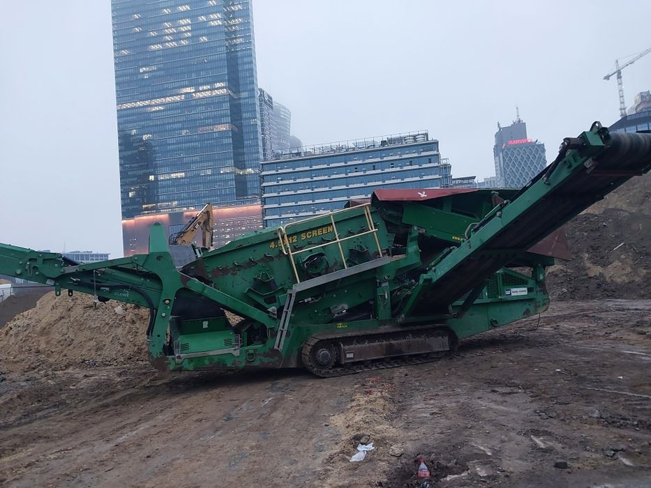 Usługi Wynajem Kruszarka/Przesiewacz wibracyjny Kruszenie Betonu Gruzu