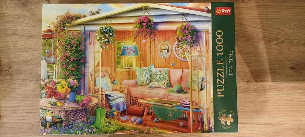 Puzzle 1000 Trefl Tea Time "Moje ulubione miejsce"