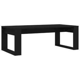 NOVO - Mesa de centro 102x50x35 cm derivados de madeira preto