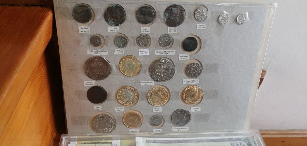Coleção Notas e Moedas