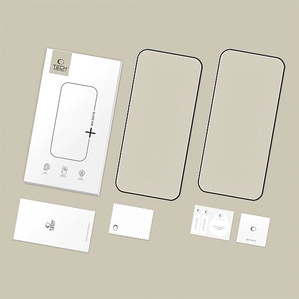 Szkło Hartowane Tech-Protect Glass Fit+ 2-Pack Xiaomi Poco F8 Ultra Bl