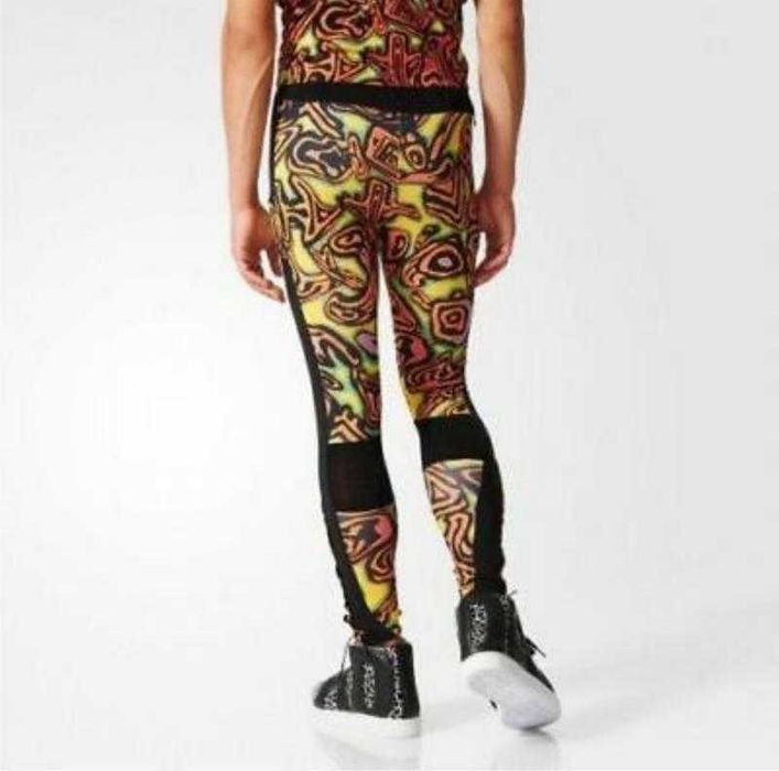 Спортивные брюки штаны легинсы оригинал  Adidas & jeremy scott л