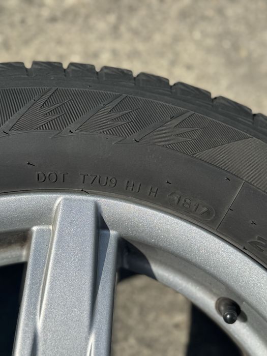 Диски R16 5*112 VW резина шина зима  215/60 R16 99T XL Hankook Winter
