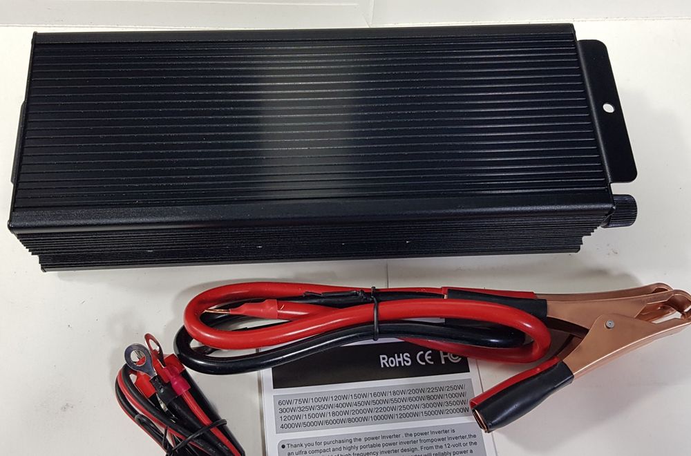 Автомобільний інвестор Power 12V-220V потужність 2000 Ват.