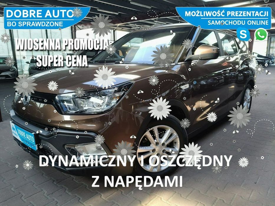 SsangYong/KGM XLV 1.6 116KM 4x4 Kamera, Navigacja, Podgrzewane Fotele/Kierownica