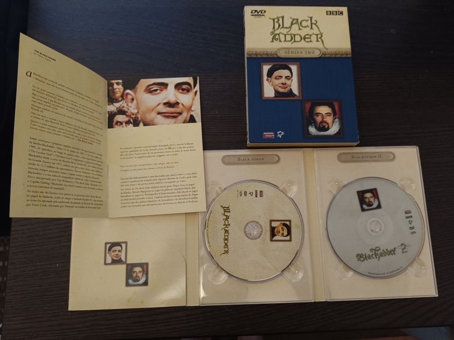 Black Adder DVDs - Seasons 1&2