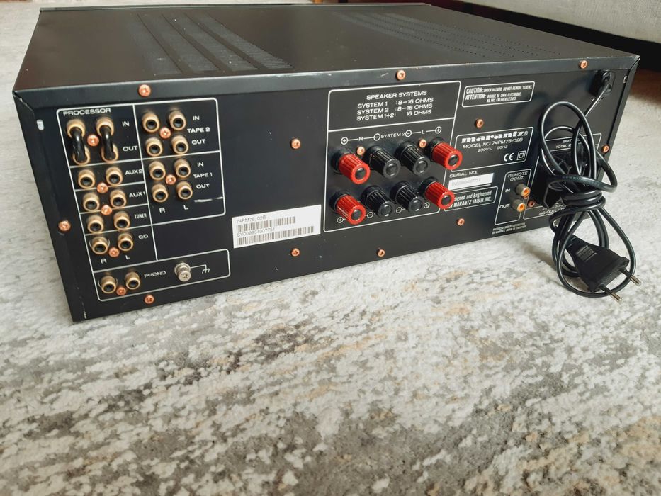 Підсилювач Marantz PM-78 ( клас А) , Тюнер Marantz ST-40