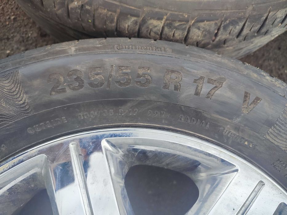 Cadillac De Ville DTS DHS koła chromowane 17 cali