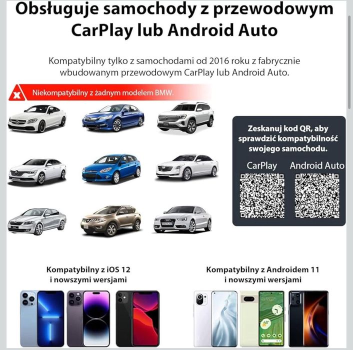 Bezprzewodowy adapter CarPlay