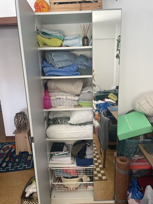Roupeiro modular Pax Ikea espelho