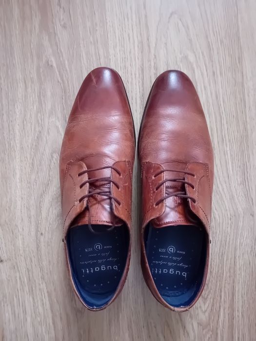 Buty męskie 43 brązowe Bugatti