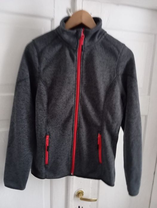 bluza polarowa marki Crivit szara r. M
