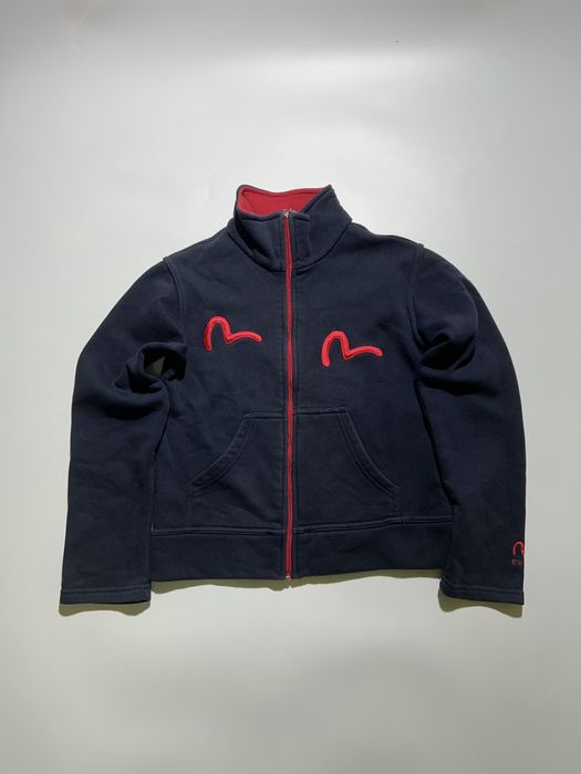 Evisu жіноча вінтажна зіп кофта олімпійка М