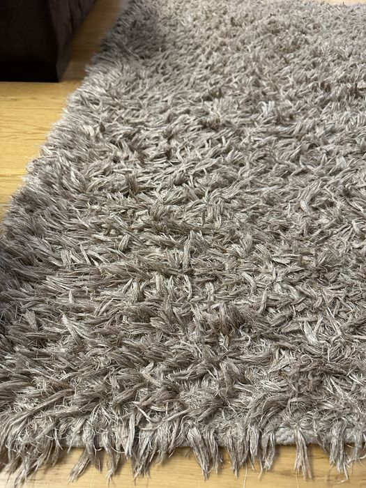 Tapetes/carpetes beje/cinzento brilhante