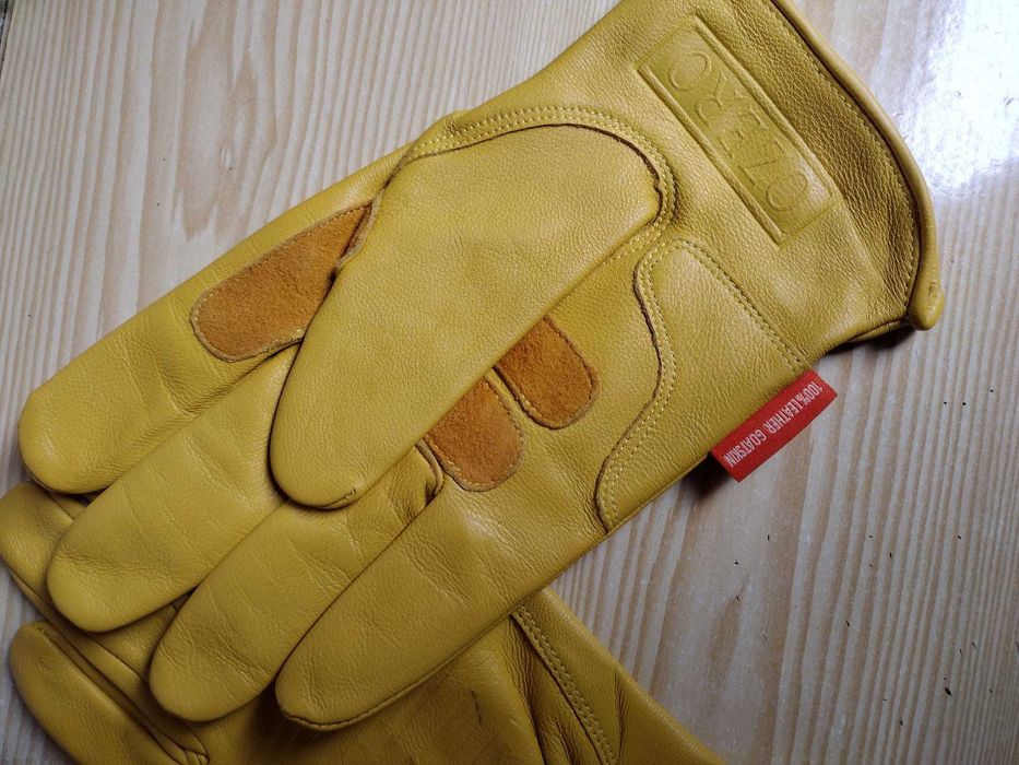 Luvas De Moto Vintage Em Pele Sintética De Carneiro