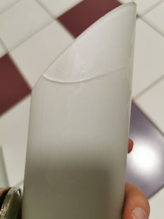 Szklane kinkiety / lampy