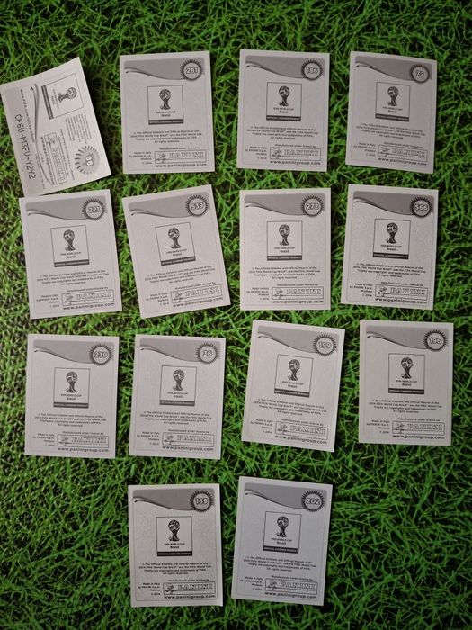 +200 cromos World CUP Brasil 2014