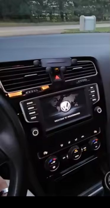 Suporte de telemóvel para volkswagen golf 7 mk7 /7.5 2014-2020 (Artigo Novo)