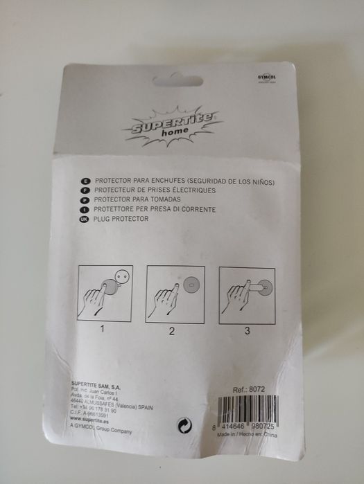 Tampas tomadas segurança