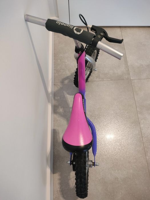 Rowerek biegowy dziecięcy, Lionelo, pompowane koła