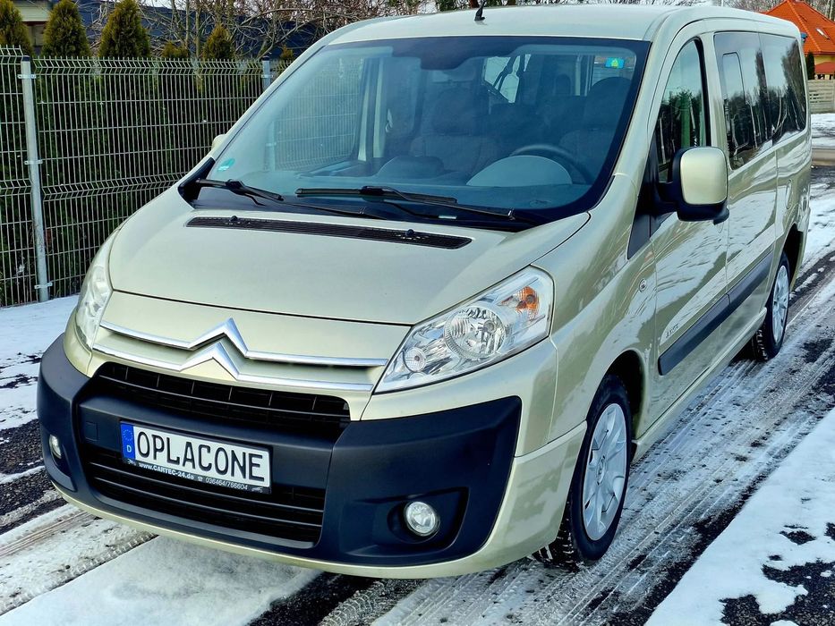 Citroën Jumpy Combi 9 OSÓB, MAXI, LONG, ładny stan, klima, HAK.