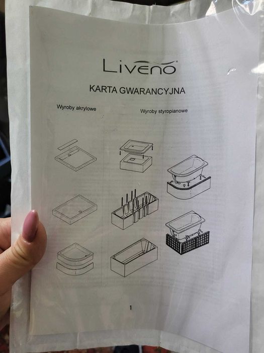 Brodzik 90x90, wysokość 16cm, syfon 52