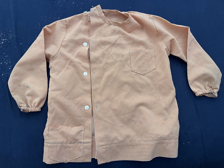 Bata escolar 3 anos laranja